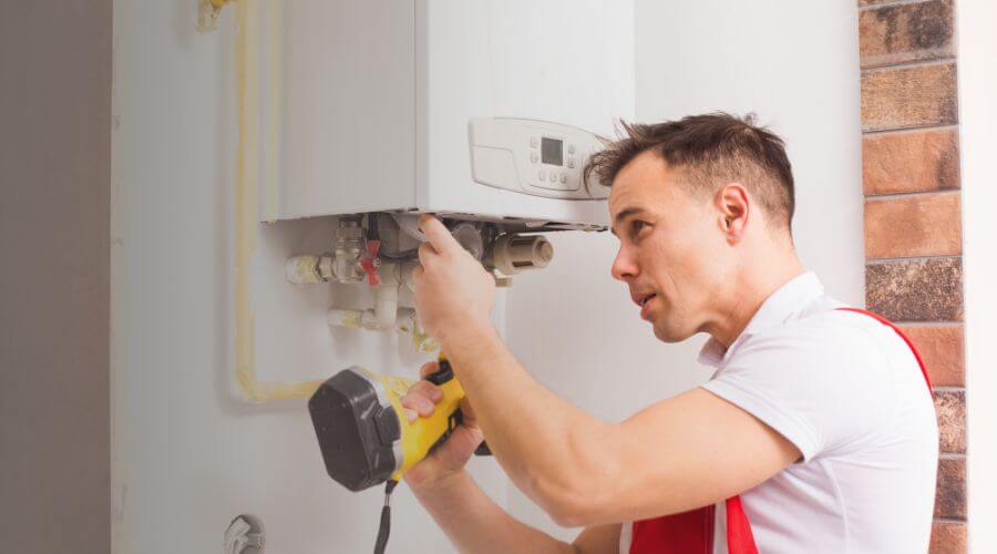 Local tankless water heater installation in Topsfield, MA